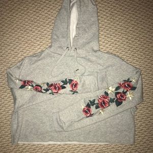 Cropped hoodie